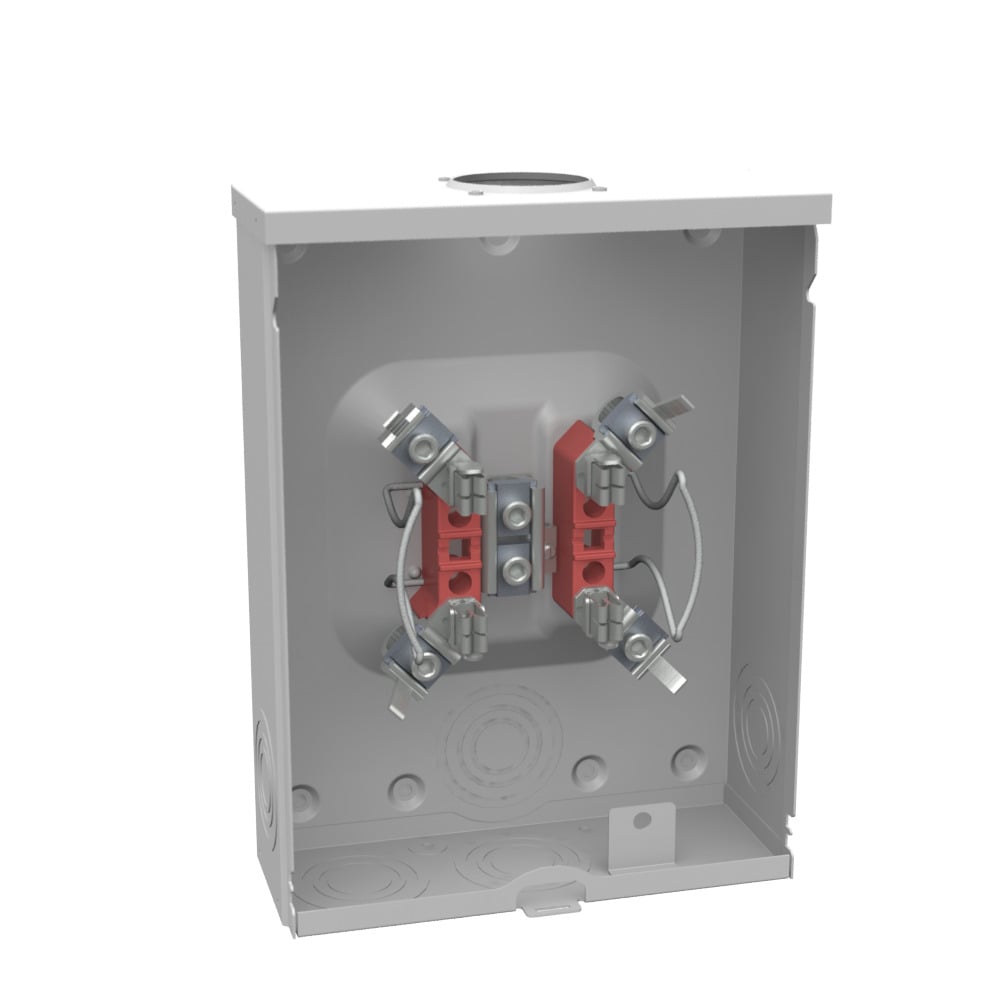 U7040-RL-TG-KK-BLG 4 Term, Ringless, Small Hub Opening, Triplex Ground, Horn Bypass, 7-8 inch Barrel Lock Ground with Bracket Provision