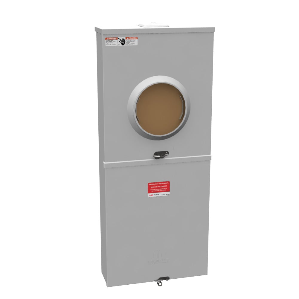 U6281XL2005T9 Single Position Meter Socket with Main and Load
