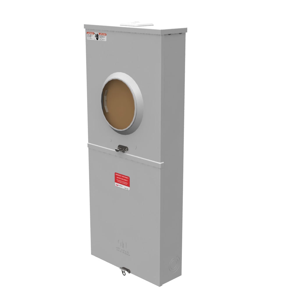 U6281XL2005T9 Single Position Meter Socket with Main and Load