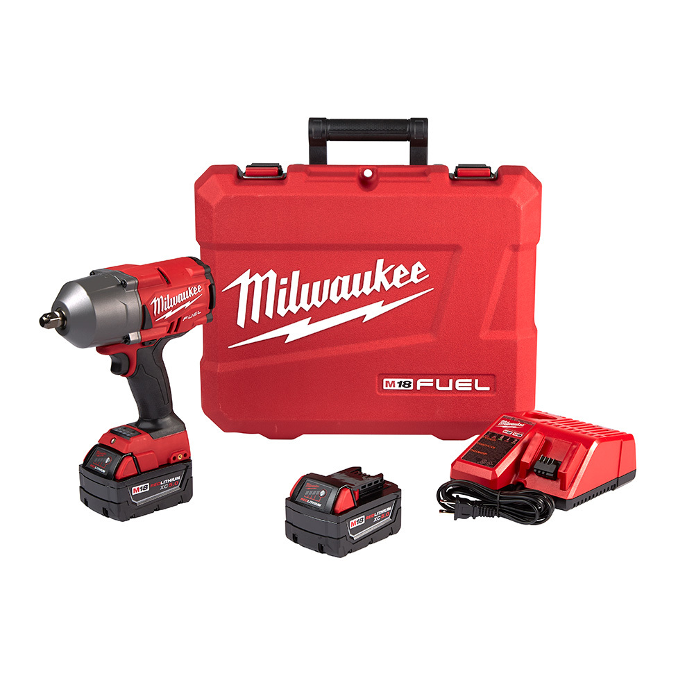 M18 FUEL 1/2 in. High Torque Impact Wrench with Pin Detent Kit