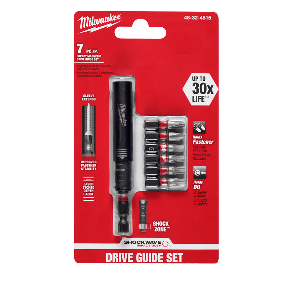 SHOCKWAVE 7-Piece Impact Magnetic Drive Guide Set