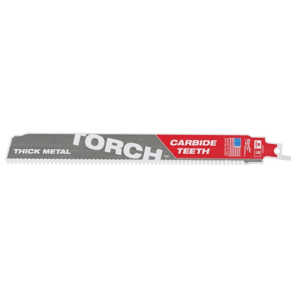 9" 8TPI The TORCH with Carbide Teeth SAWZALL Blade 3PK