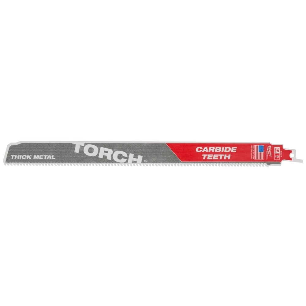 12" 8TPI The TORCH  Carbide Teeth Metal Cutting SAWZALL Blade 5PK