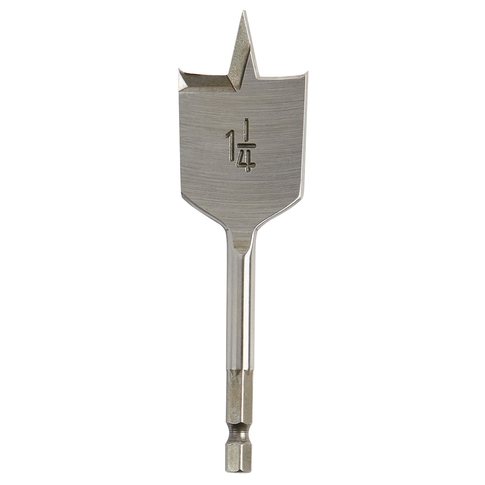 1-1/4 in. x 4.5 in. Flat Boring Bit