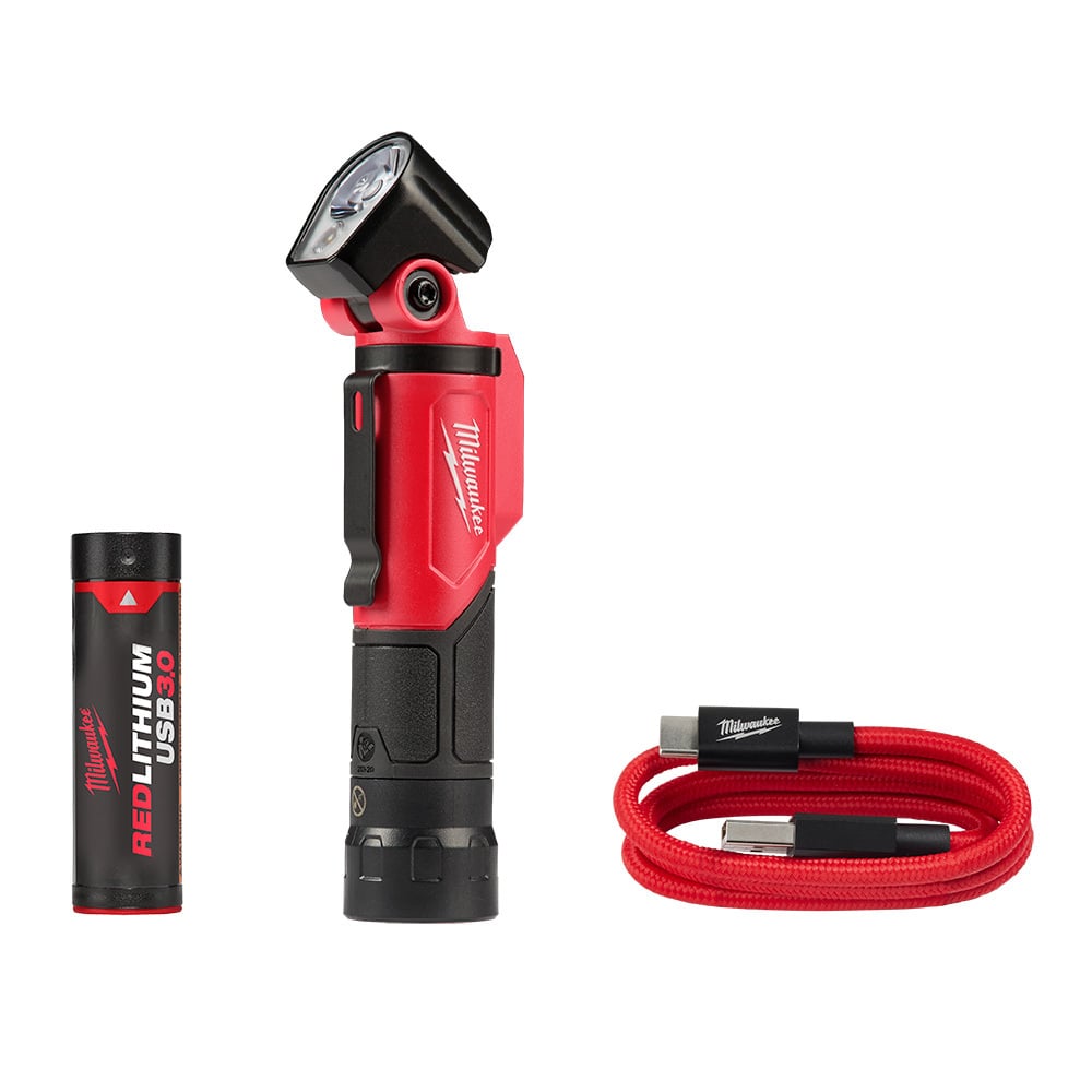 REDLITHIUM USB Pivoting Flashlight