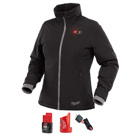 M12 Women's Heated Softshell Jacket Kit 2X (Black)