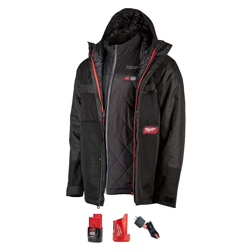 Heated Jacket/Workshell Kt M-Black