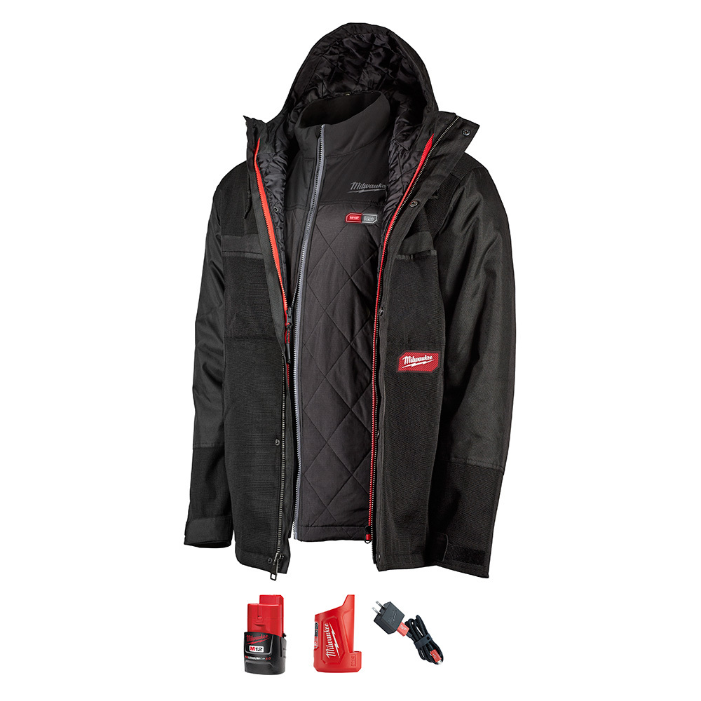Heated Jacket/Workshell Kt XL-Black