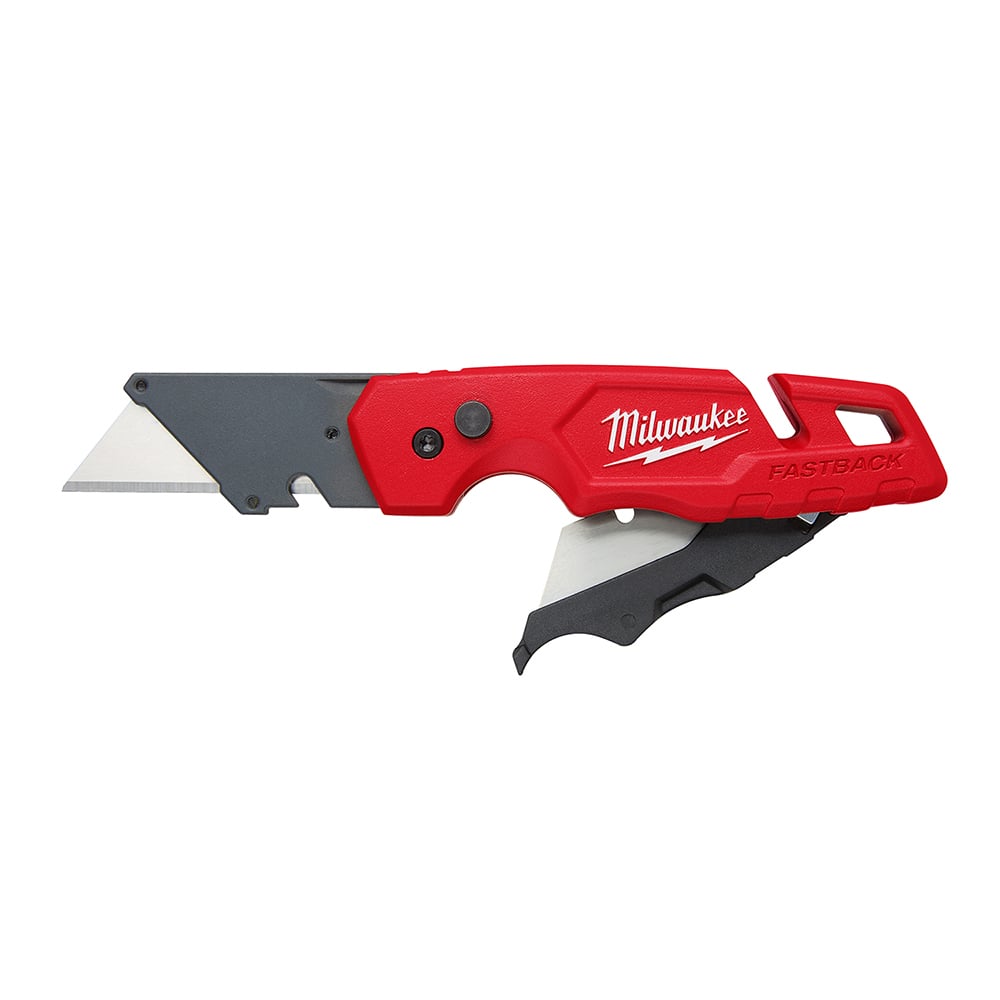 FASTBACK Folding Utility Knife w/ Blade Storage