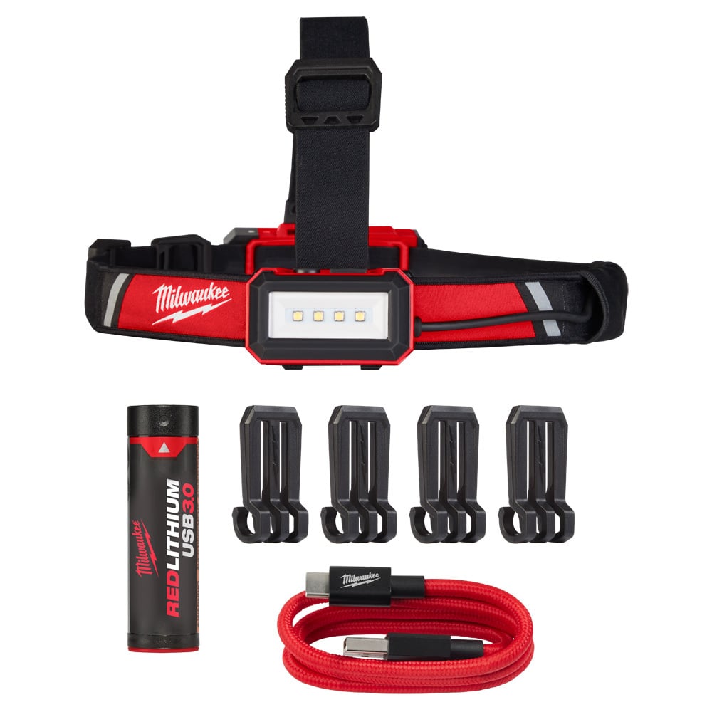 REDLITHIUM USB Low-Profile Headlamp