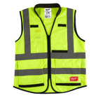High Visibility Yellow Performance Safety Vest - L/XL
