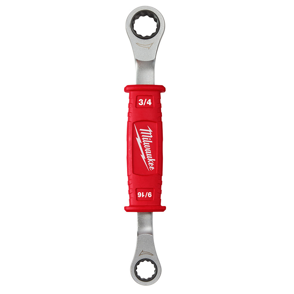 Linemans 2-in-1 Insulated Ratcheting Box Wrench