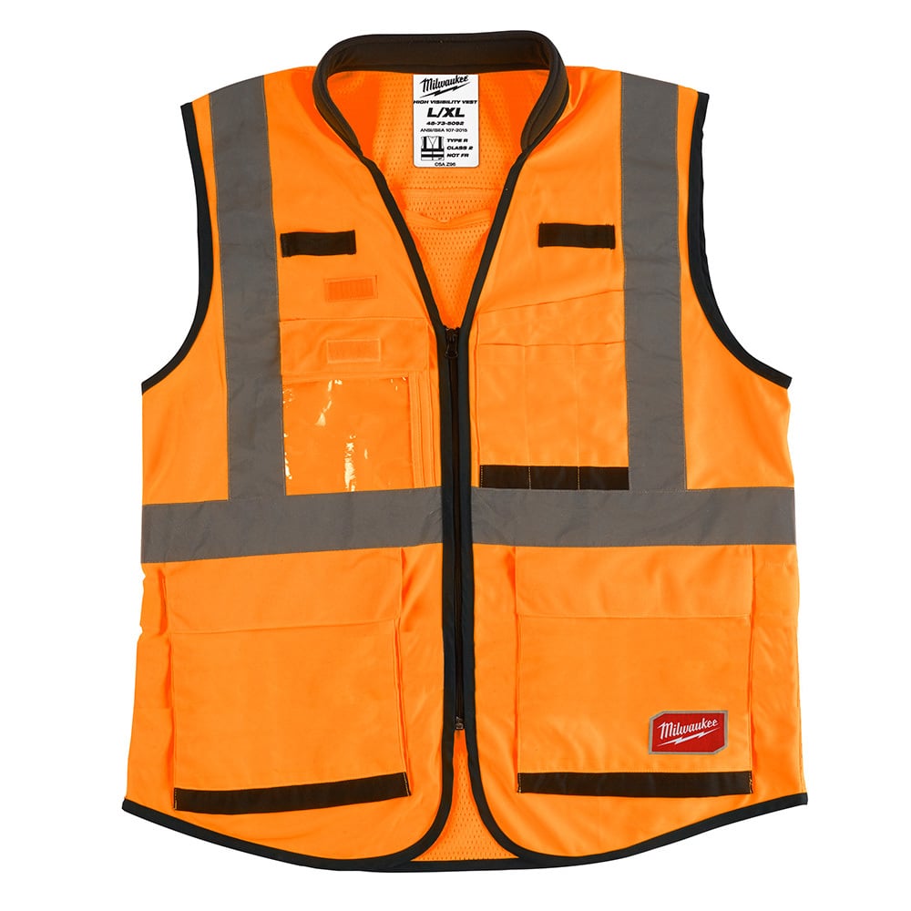 HiVisOrg Prfrm Sfty Vest-L/XL (CSA)