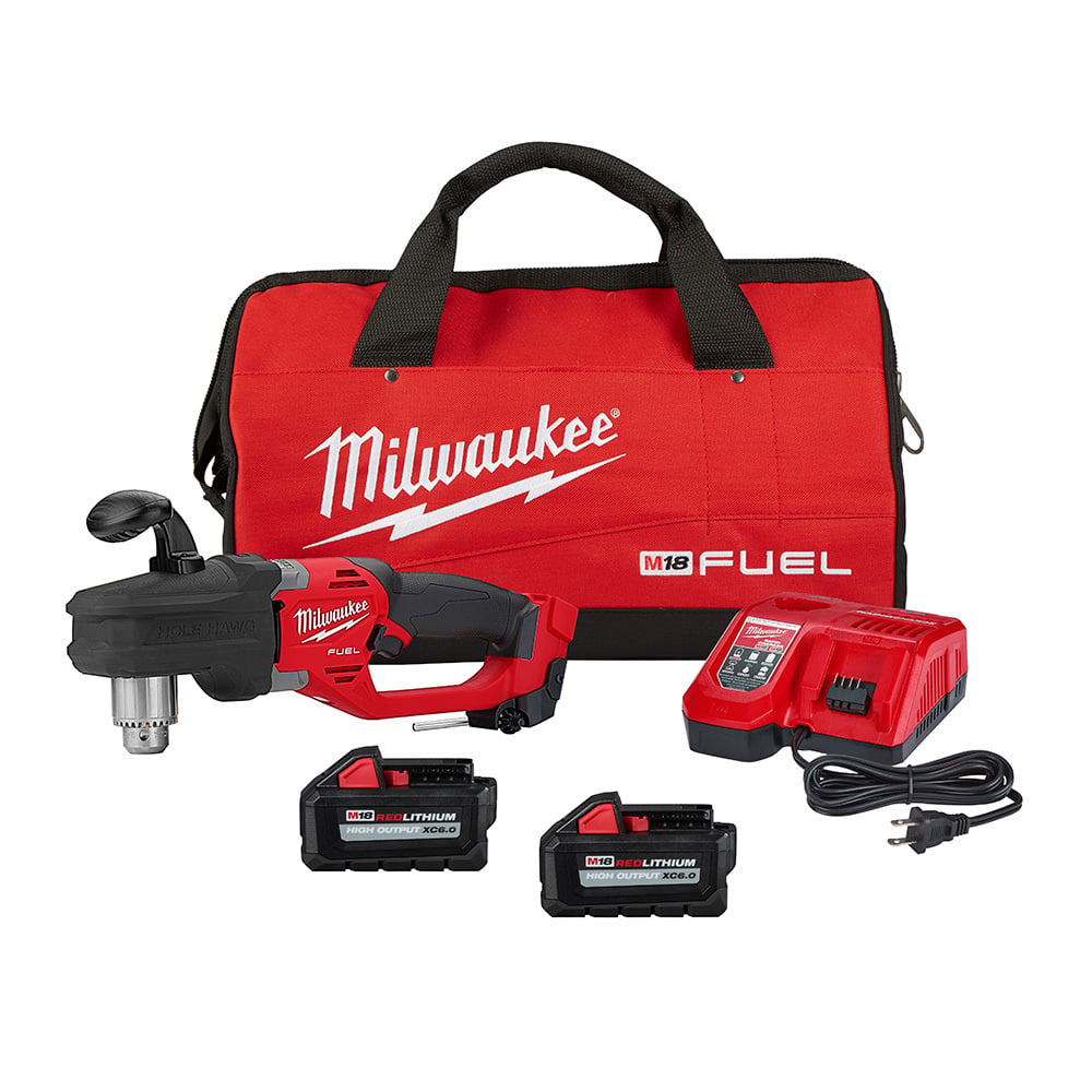 M18 FUEL Hole Hawg 1/2 in. Right Angle Drill - 6.0 Kit