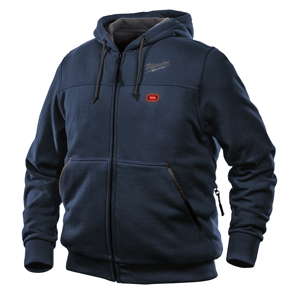 Heated Hoodie Only L (Navy Blue)