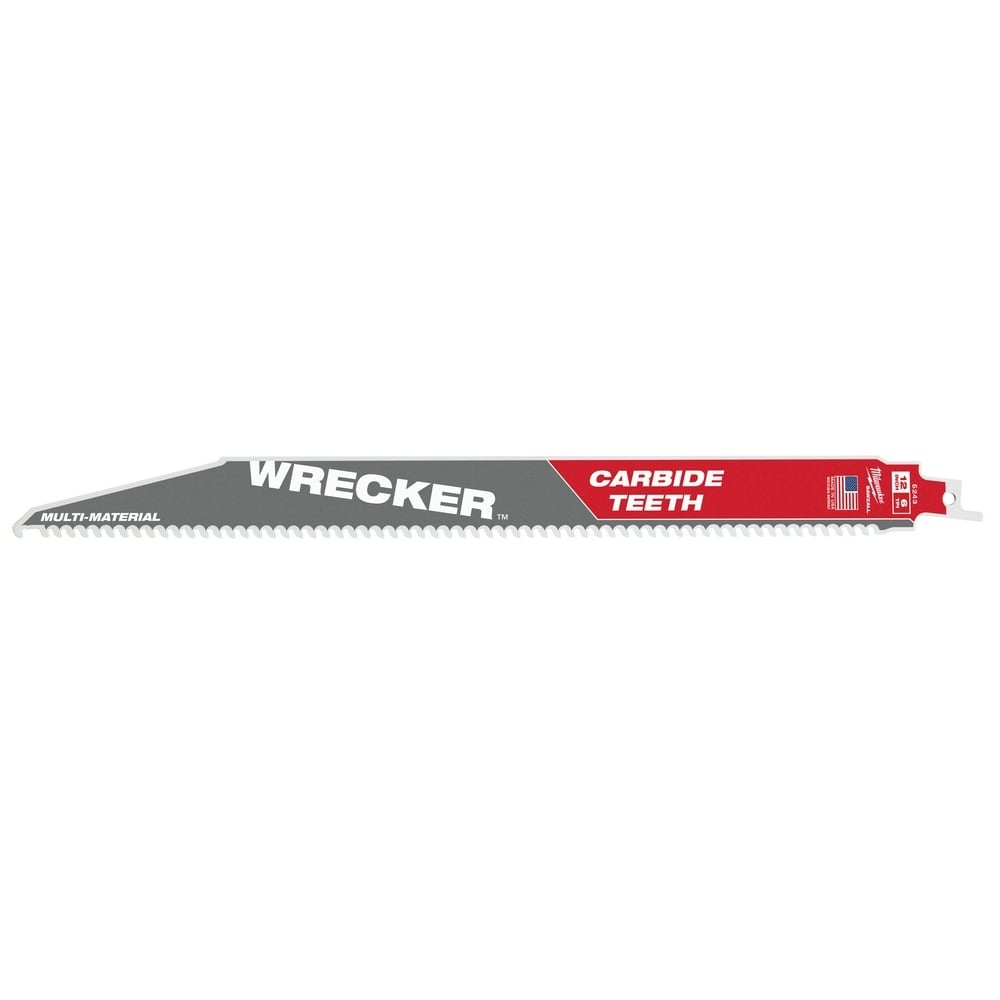 12" 6 TPI THE WRECKER with Carbide Teeth SAWZALL Blade 5PK