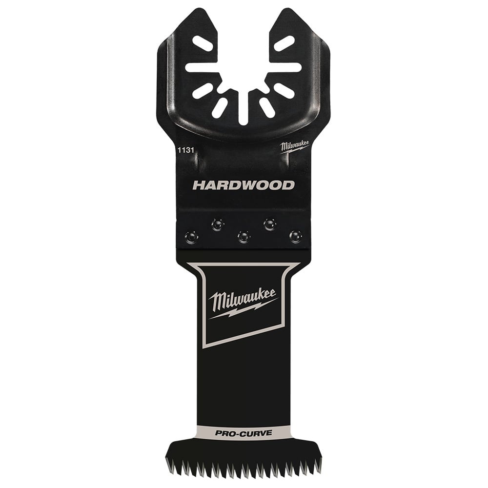 MILWAUKEE OPEN-LOK 1-3/8" HCS Japanese Tooth PRO-CURVE Hardwood Multi-Tool Blade