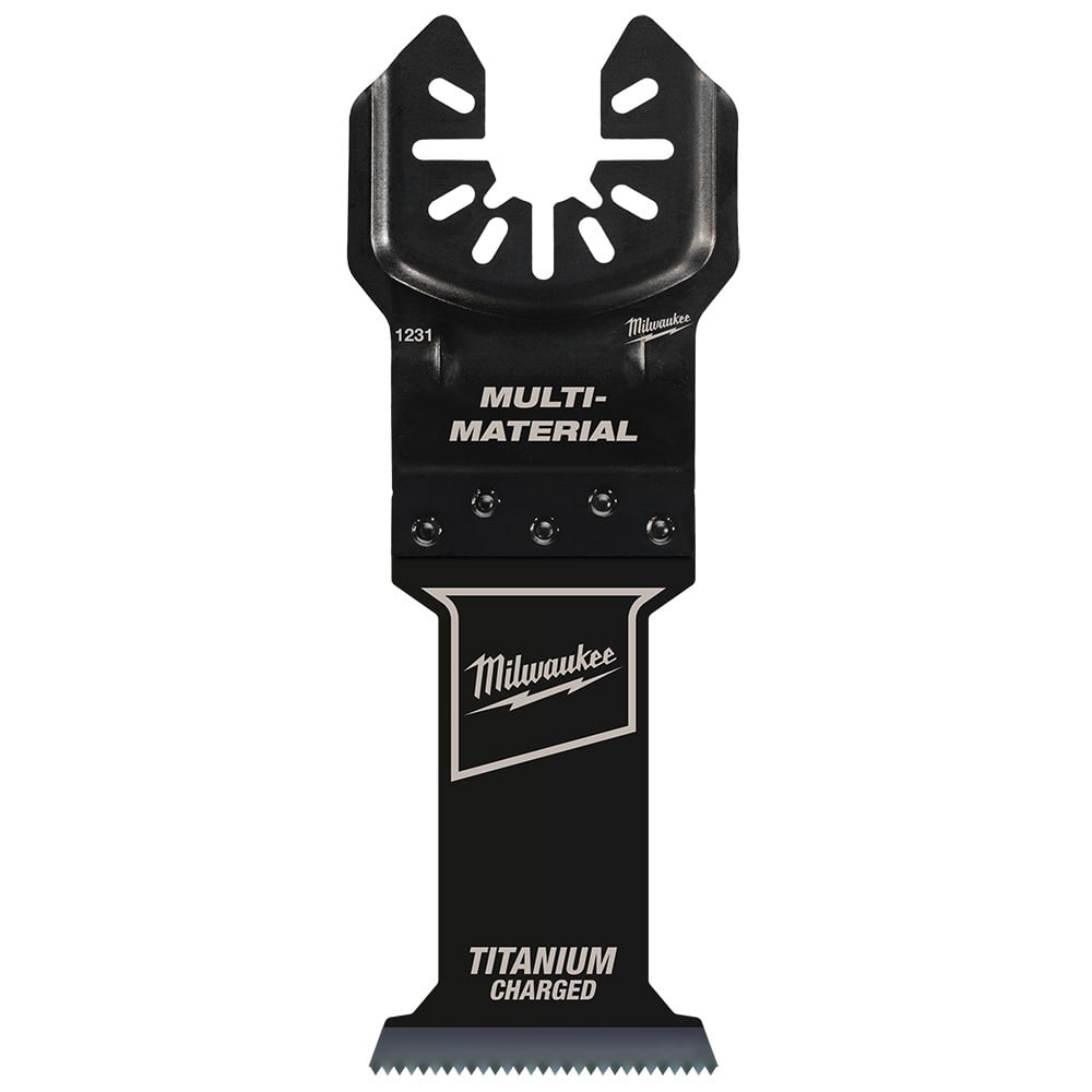 MILWAUKEE OPEN-LOK 1-3/8" TITANIUM CHARGED Bi-Metal Multi-Material Multi-Tool Blades 3PK