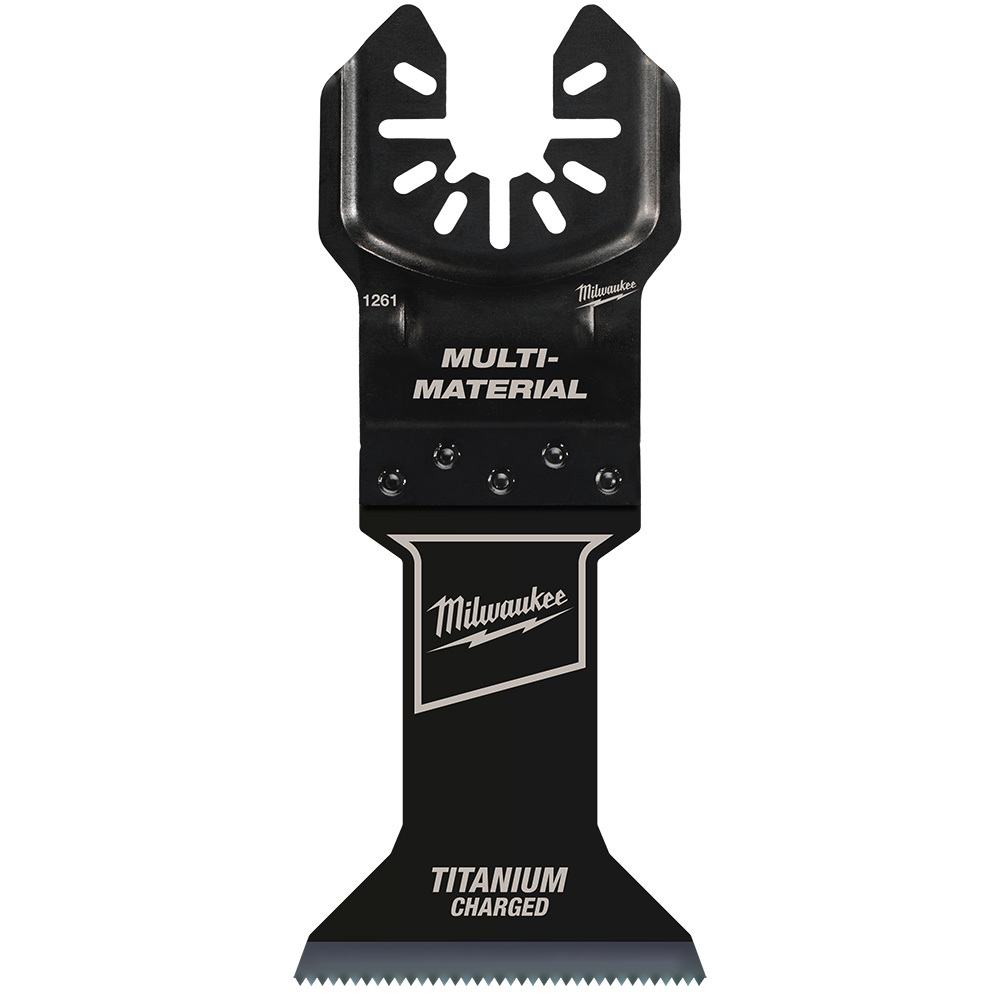MILWAUKEE OPEN-LOK 1-3/4" TITANIUM CHARGED Bi-Metal Multi-Material Multi-Tool Blade