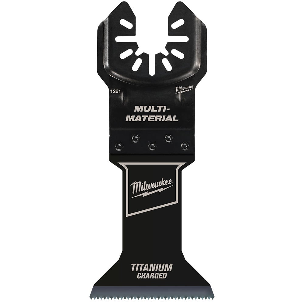 MILWAUKEE OPEN-LOK 1-3/4" TITANIUM CHARGED Bi-Metal Multi-Material Multi-Tool Blades 10PK