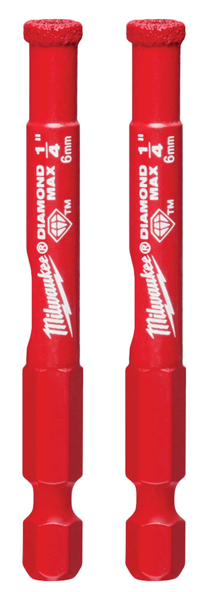 DIAMOND MAX 1/4 in. Diamond Grit Hole Saw 2 PK