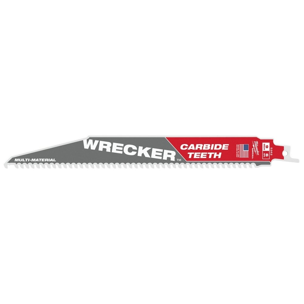9" 6 TPI THE WRECKER with Carbide Teeth SAWZALL Blade 3PK