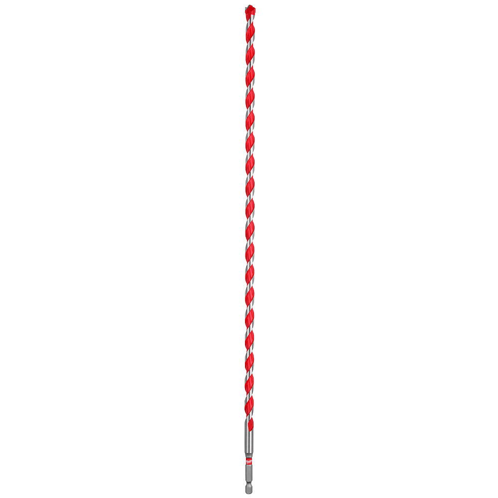 3/8" x 16" x 18" SHOCKWAVE Impact Duty Carbide Hammer Drill Bit with POWER TIP