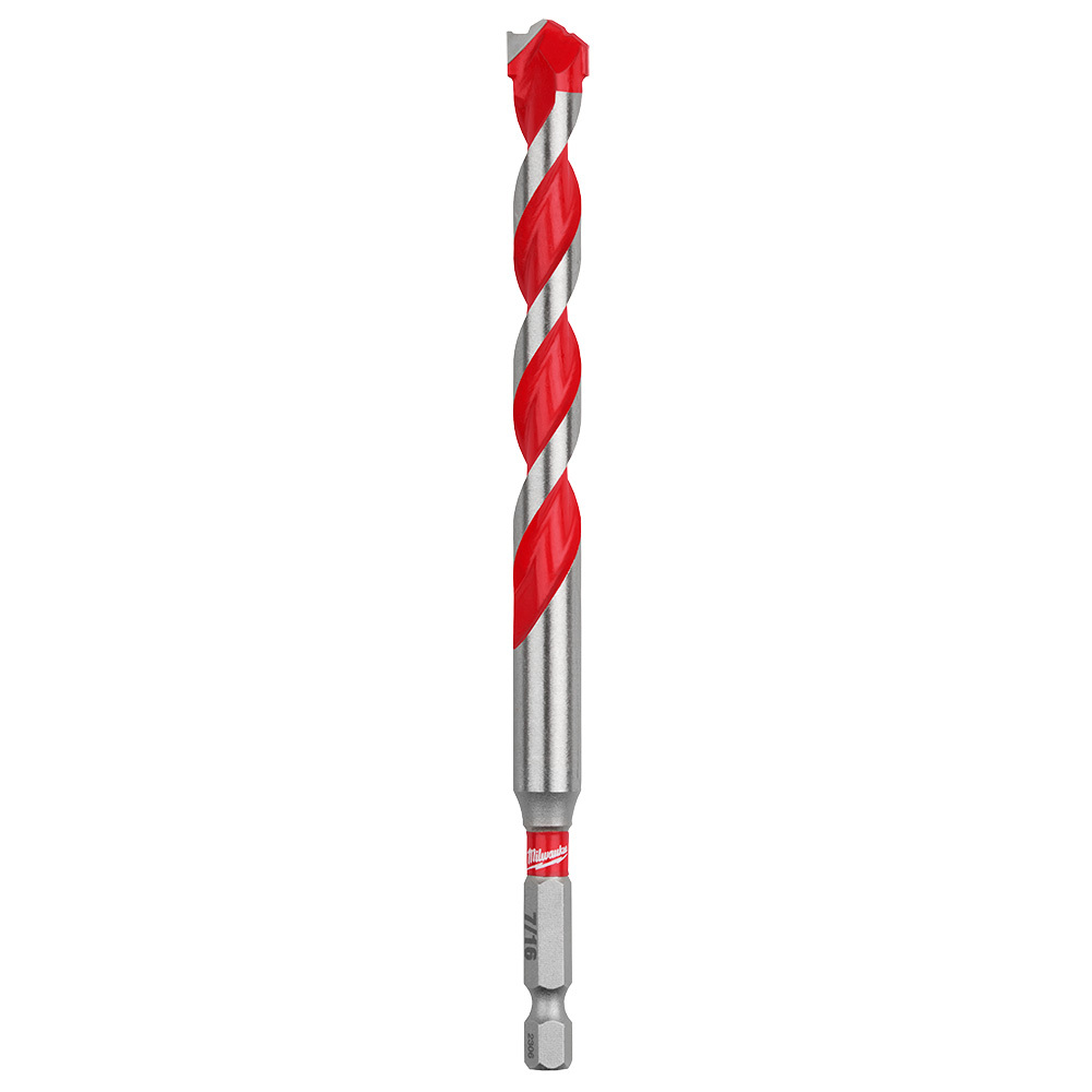1/2" x 4" x 6" SHOCKWAVE Impact Duty Carbide Hammer Drill Bit with POWER TIP
