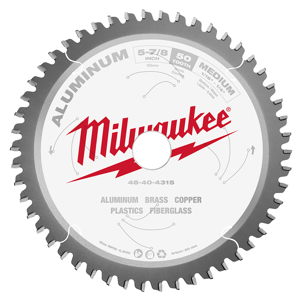 5-7/8 in. Aluminum Cutting Circular Saw Blade