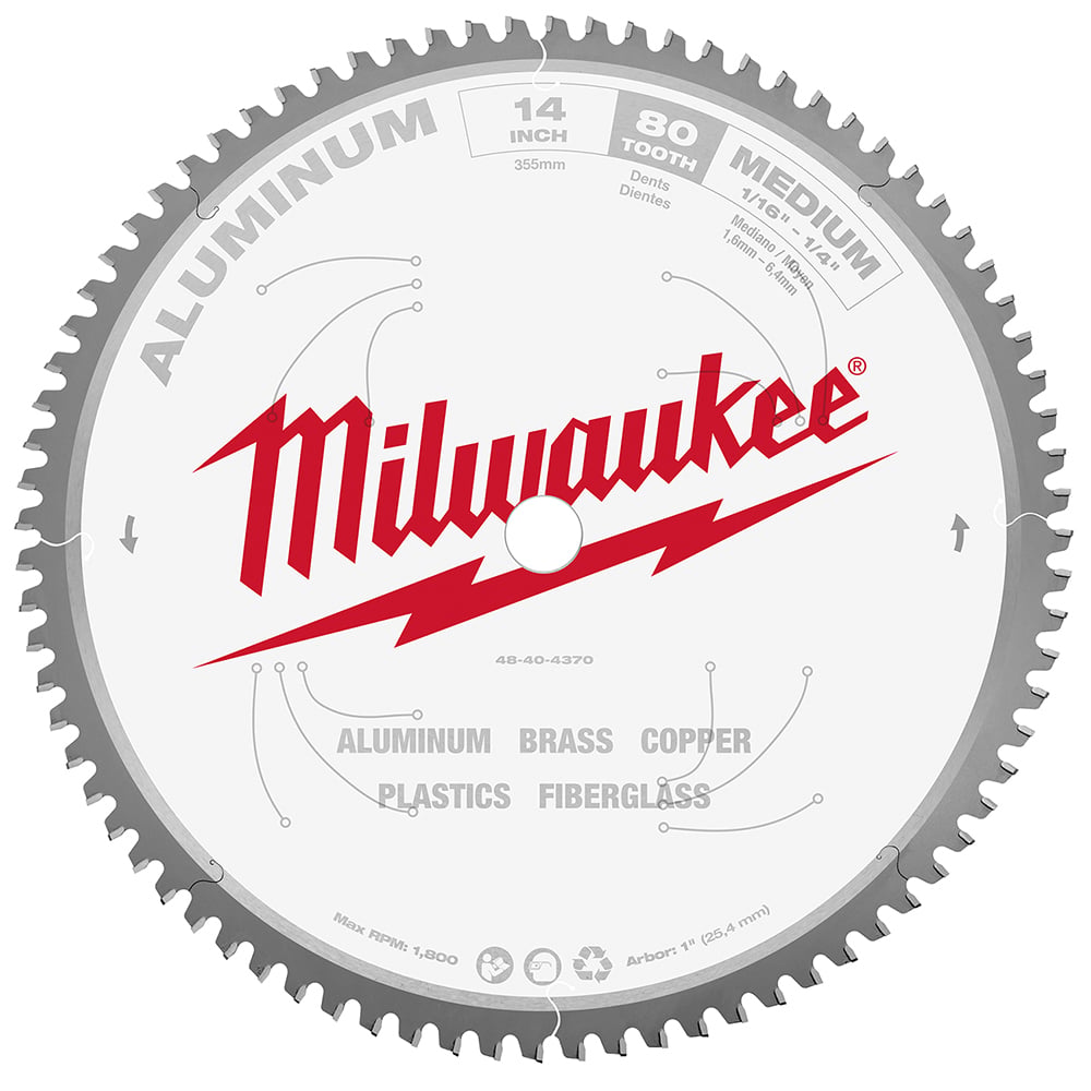 14 in. 80T Non-Ferrous Blade
