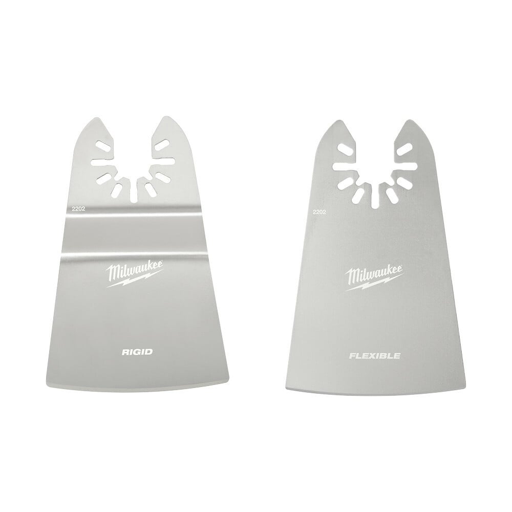 Milwaukee OPEN-LOK 2 RIGID & 2 FLEXIBLE SCRAPER VARIETY PACK 2PC