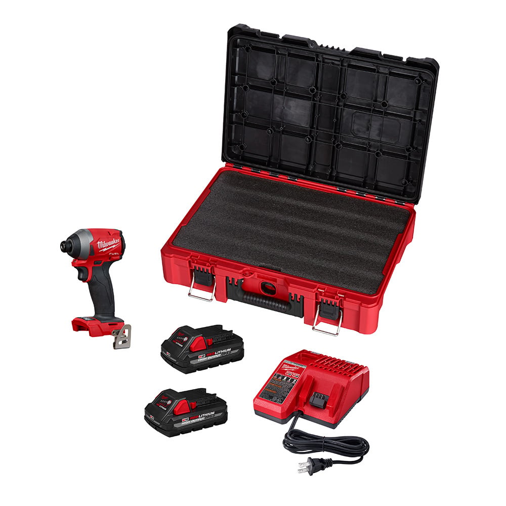 M18 FUEL 1/4" Impact Driver w/ PACKOUT Kit