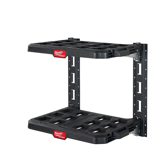 Crescent Factory Racking 48-22-8480 PACKOUT Racking Kit, 50 lb Capacity, Polymer, Black ...