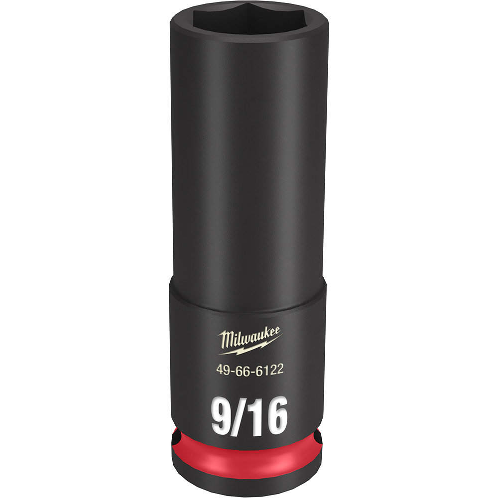 SHOCKWAVE Impact Duty 3/8 Drive 9/16 Deep 6 Point Socket