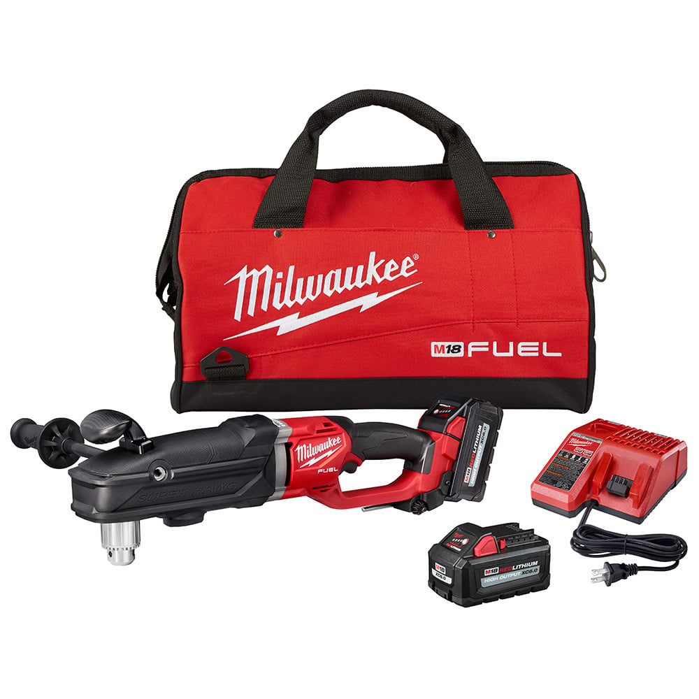 M18 FUEL Super Hawg 1/2 in. Right Angle Drill Kit