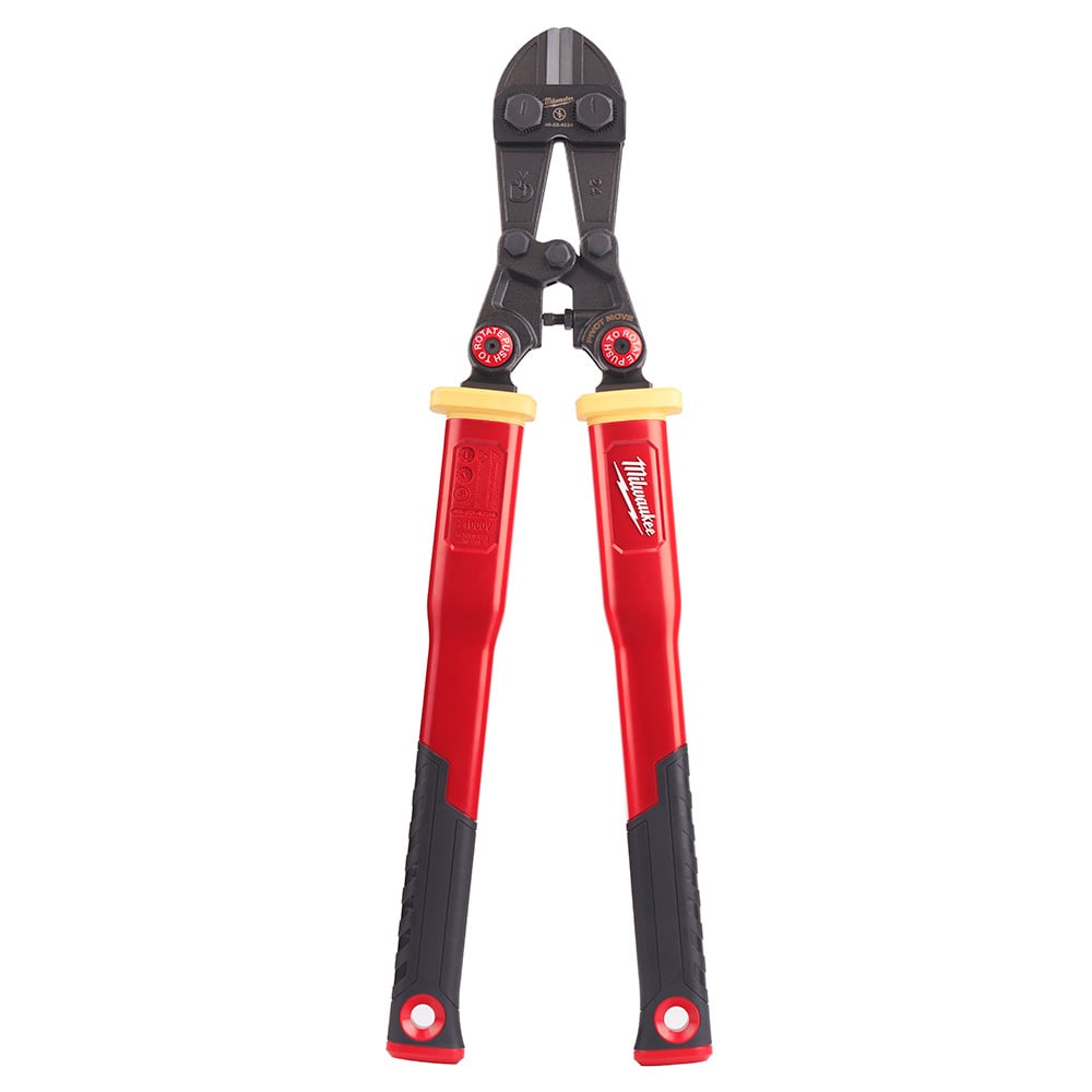24 in. Fiberglass Bolt Cutters with PIVOTMOVE Rotating Handles