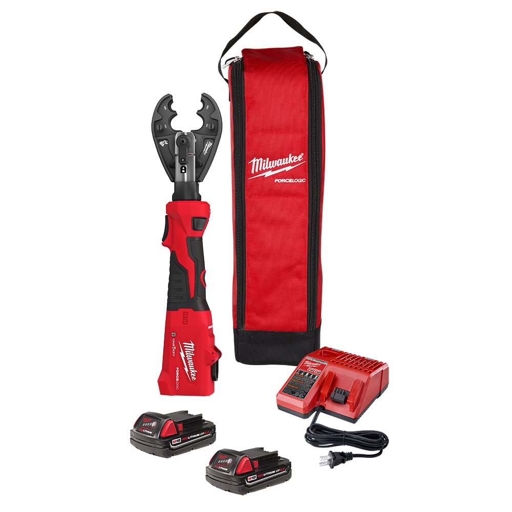 M18 FORCE LOGIC 6T Linear Utility Crimper Kit w/ BG-D3 Jaw