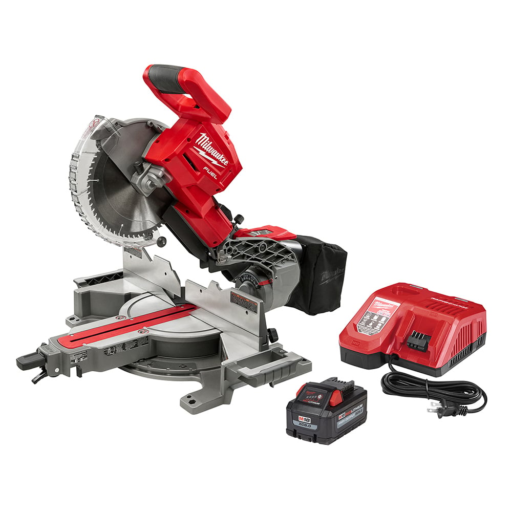 M18 FUEL 10 Dual Bevel Sliding Compound Miter Saw Kit