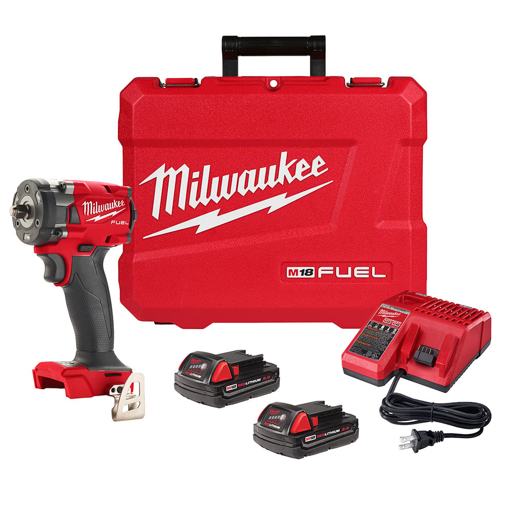 M18 FUEL 3/8 Compact Impact Wrench w/ Friction Ring CP2.0 Kit