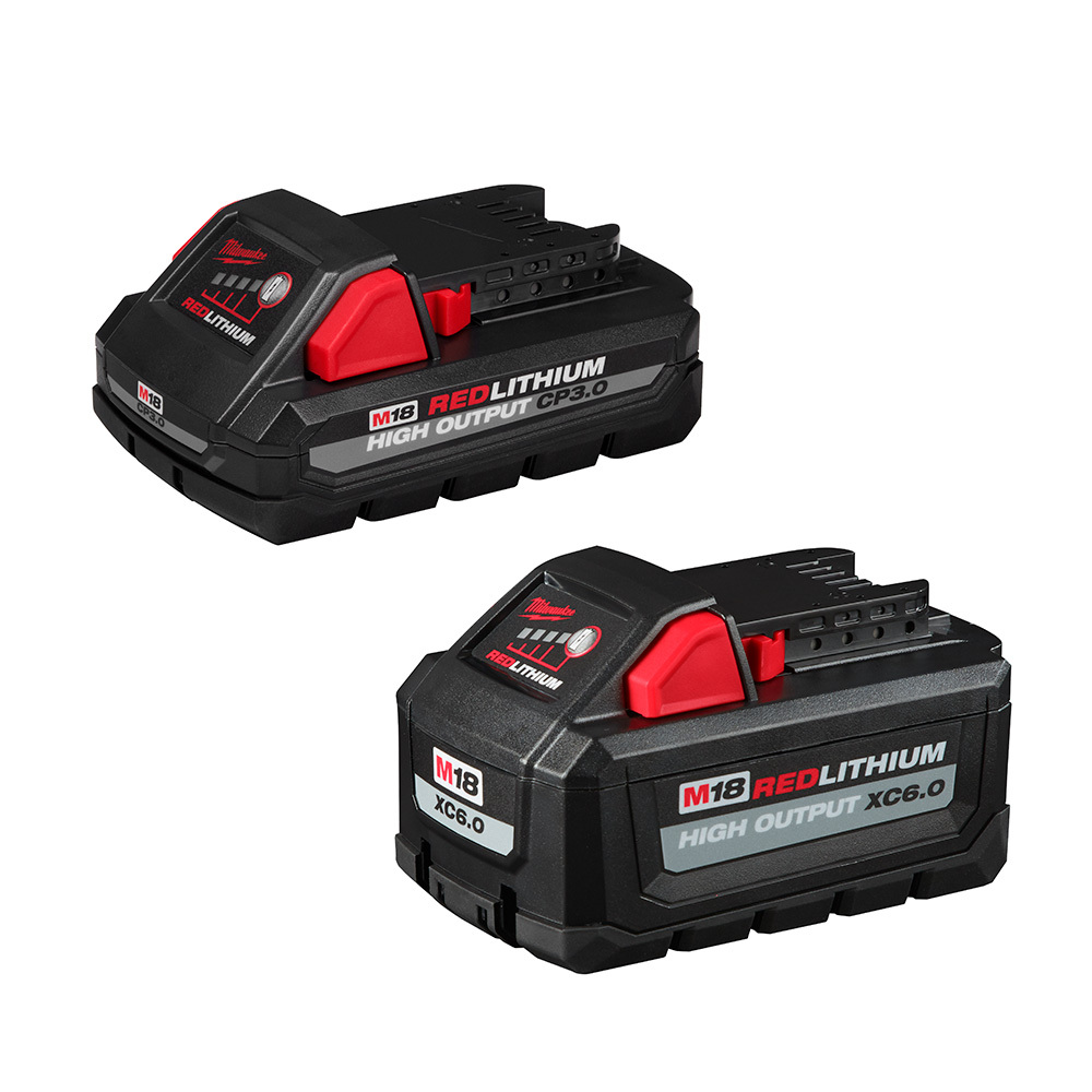 M18 REDLITHIUM HIGH OUTPUT XC6.0 & CP3.0 Battery Kit