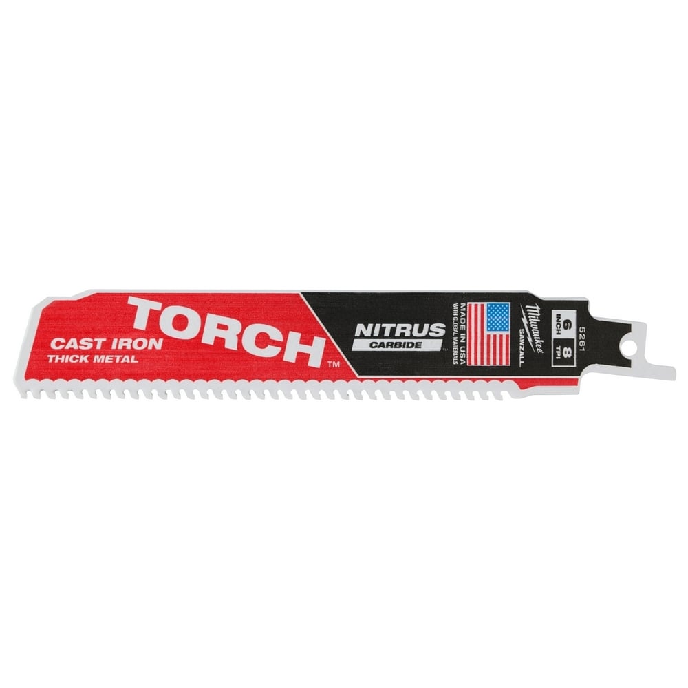 6 7TPI The TORCH for CAST IRON with NITRUS CARBIDE 5PK