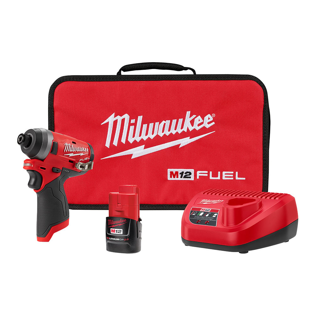 M12 FUEL 1/4 in. Hex Impact Driver 1 Battery Kit