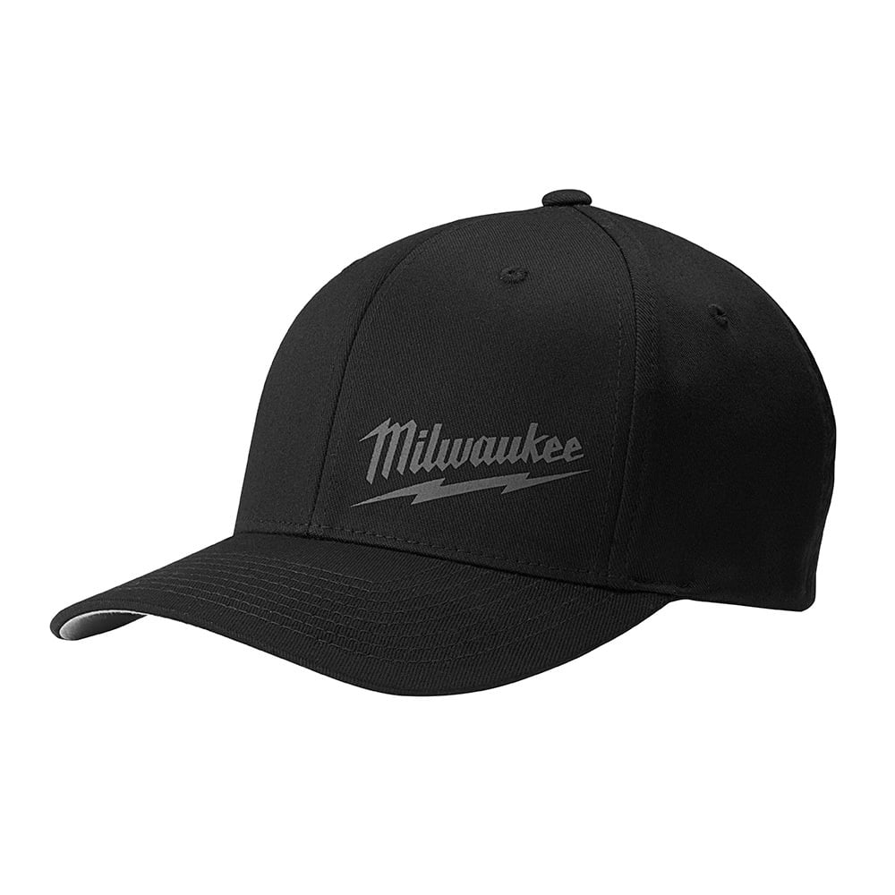 FlexFit Fitted Hat - Black S/M