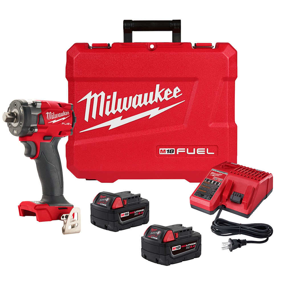 M18 FUEL 1/2 Compact Impact Wrench w/ Friction Ring Kit