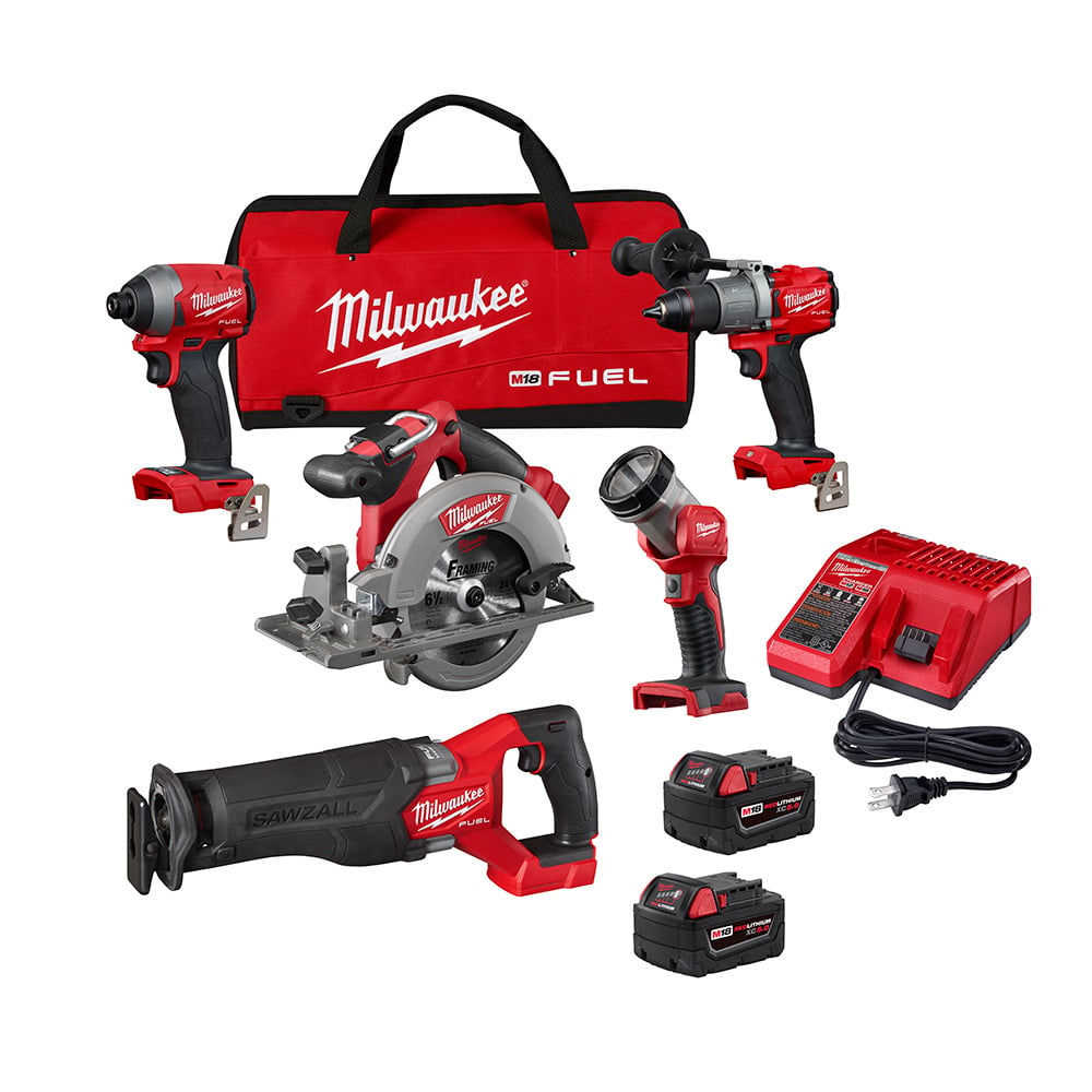 M18 FUEL 5 Tool Combo Kit