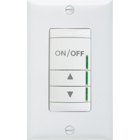 Networked wireless, battery powered wall switch for nLight Air, Raise/Lower Dimming Without Wires, White, Generation Two, SKU - 263JE6
