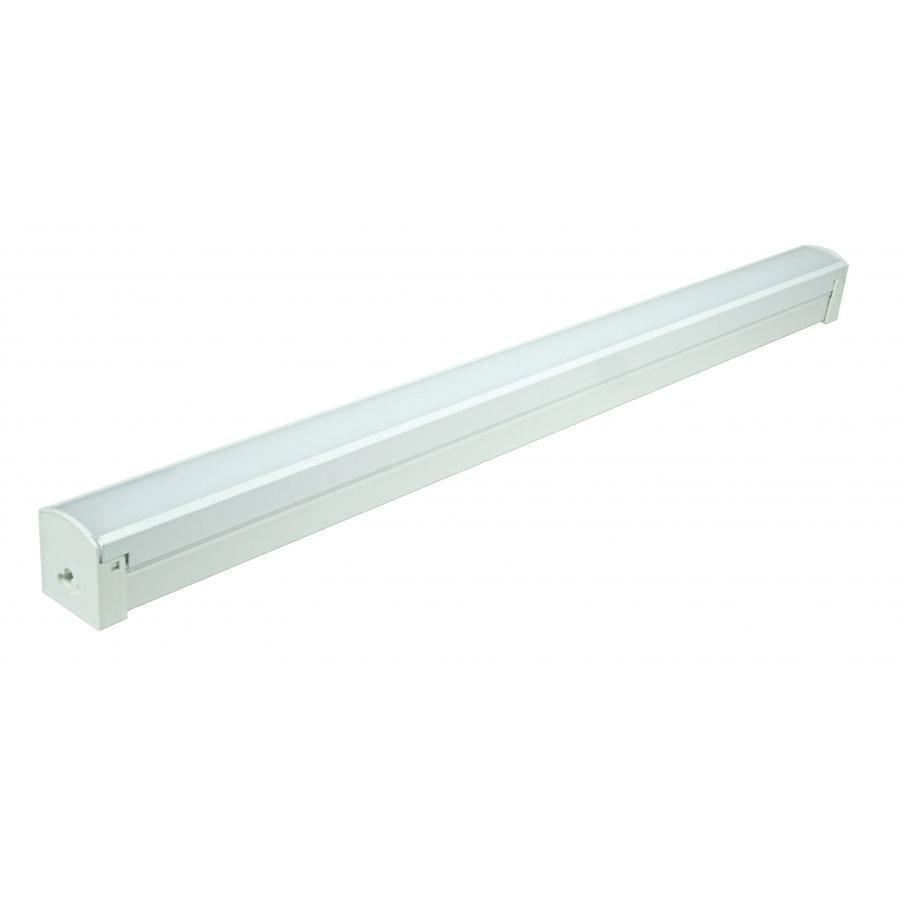 LED 2' Connectable Strip - 24 Watt - 4000K - White Finish - 120 Volts