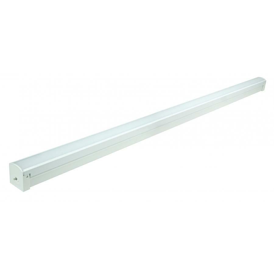 LED 4' Connectable Strip - 36 Watt - 4000K - White Finish - 120 Volts