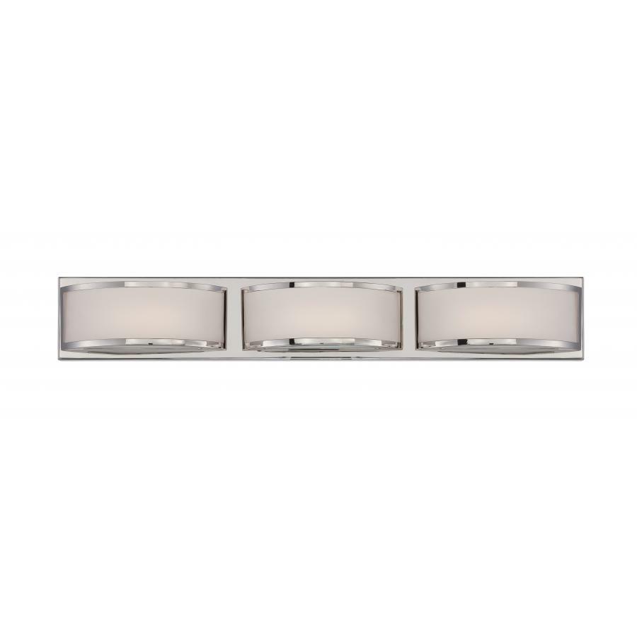 Mercer - (3) LED Wall Sconce - Polished Nickel Finish