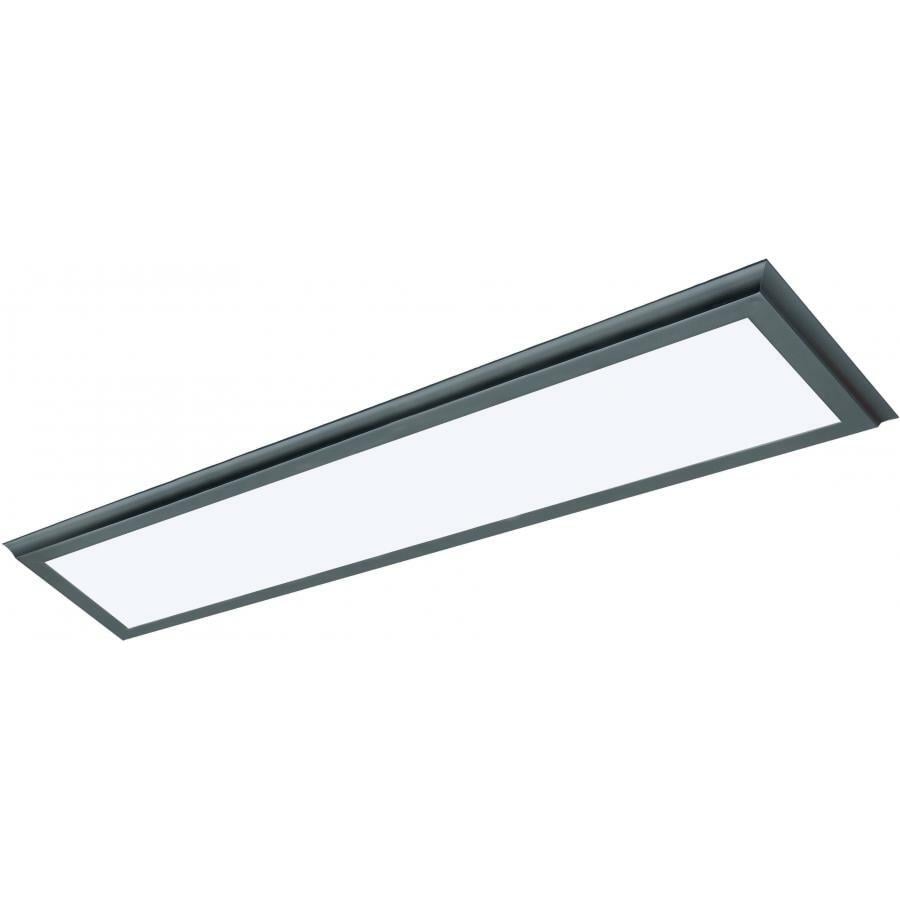 45 Watt - 12" x 48" Surface Mount LED Fixture - 3000K - Bronze Finish - 120/277 Volts